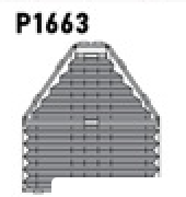 Шторы плиссе P1663